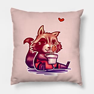 Rocket y Groot Pillow