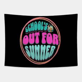 Out For Summer, Hello Summer Funny Surfer Riding Surf Surfing Lover Gifts Tapestry