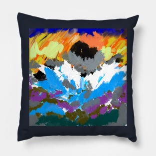 Unknown clouds Pillow