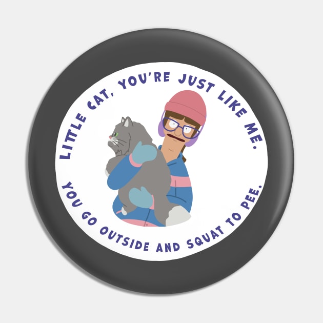 Aunt Gayle Quote Pin by gray-cat