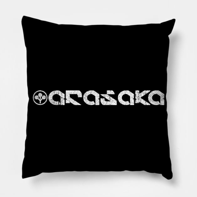 Arasaka Corporation (Variant) Pillow by huckblade