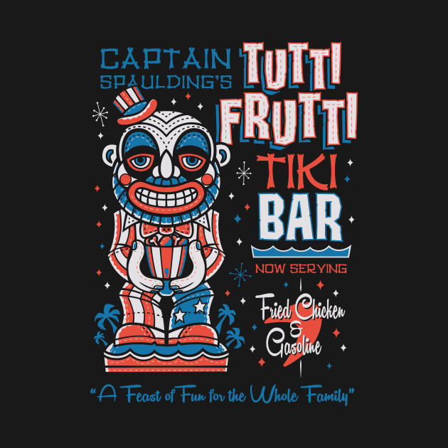 Tutti Frutti Tiki Bar - Creepy Cute Clown - Hawaii Surf Vacation by Nemons
