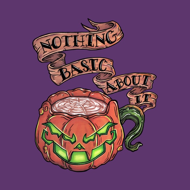 Jack-O's Spiced Latte by WildSkullflowerArt