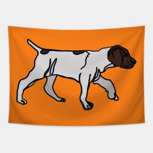 Pointer Puppy Tapestry