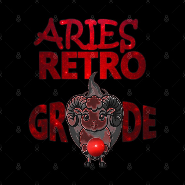 Aries Retro Grade: Mercury Ram Fire Zodiac by Angelic Gangster