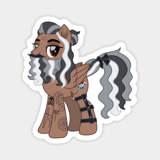 Blackbeard pony Magnet