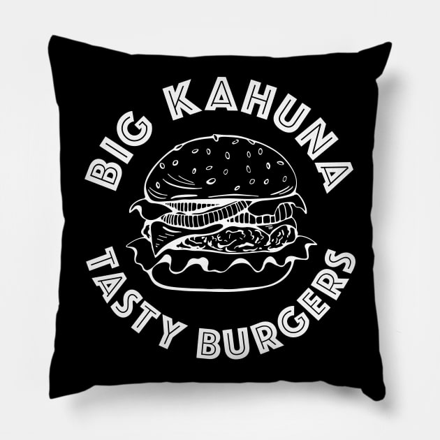 Big Kahuna Burger - Tasty Burgers Pillow by Barn Shirt USA