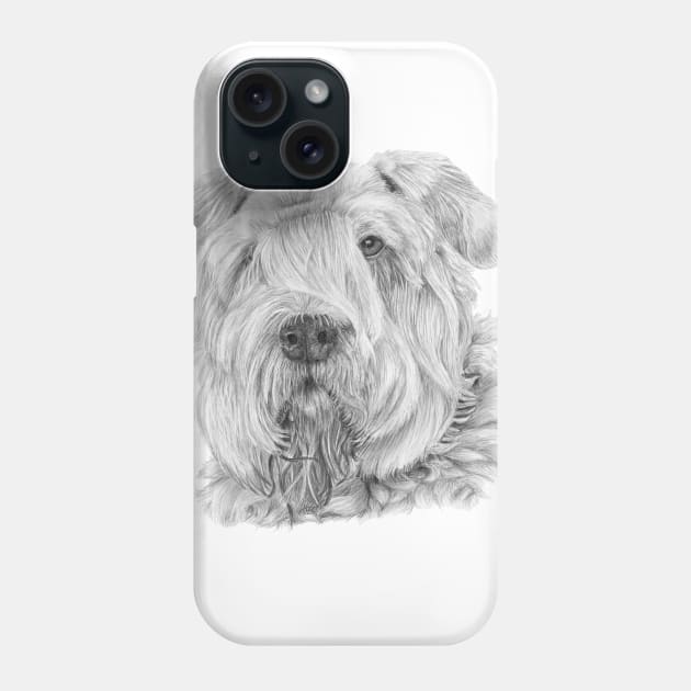 Bouvier des flandres Phone Case by doggyshop