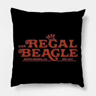 Regal Beagle Santa Monica Vintage Pillow