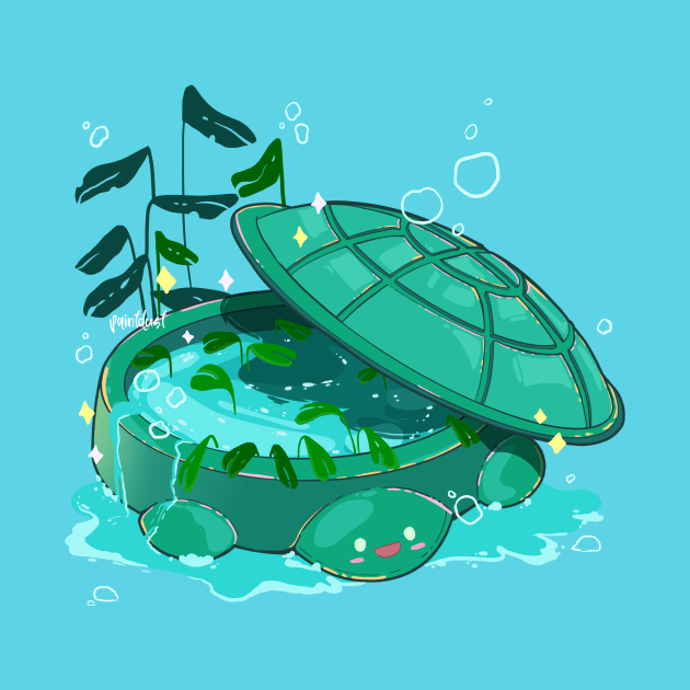 Turtle Sandbox by paintdust