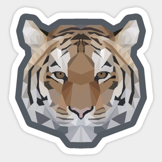 TIGER - Tiger Art - Sticker