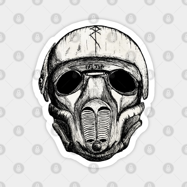 Ebbe - Dust And Gears Magnet by surmind