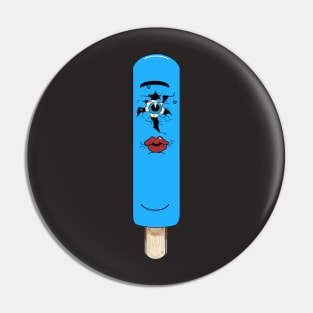 Blue Popsicle Pin