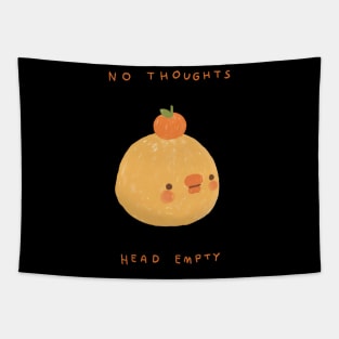 no thoughts head empty Tapestry