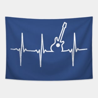 Guitar Acoustic Heartbeat Tapestry