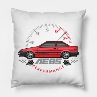 Red AE85 Pillow