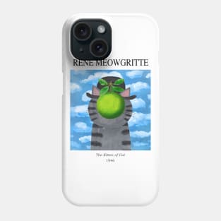 Rene Meowgritte Phone Case