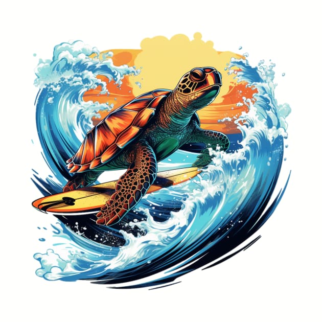Turtle Surfin' by Jason's Finery