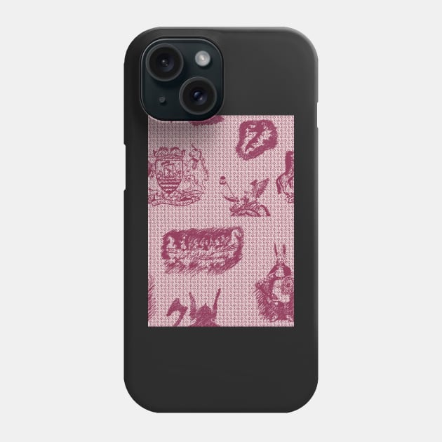 Up Helly AA - Wine red Phone Case by Juliewdesigns