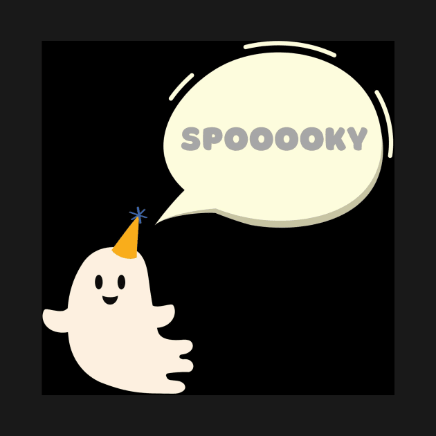 Just a ghost being spooky by ThePureAudacity