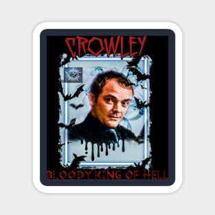 Crowley Bloody King Of Hell Magnet