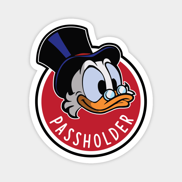 Please PASS the Scrooge. Magnet by Super20J