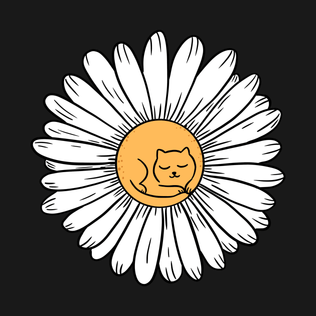 Cat daisy flower by coffeeman