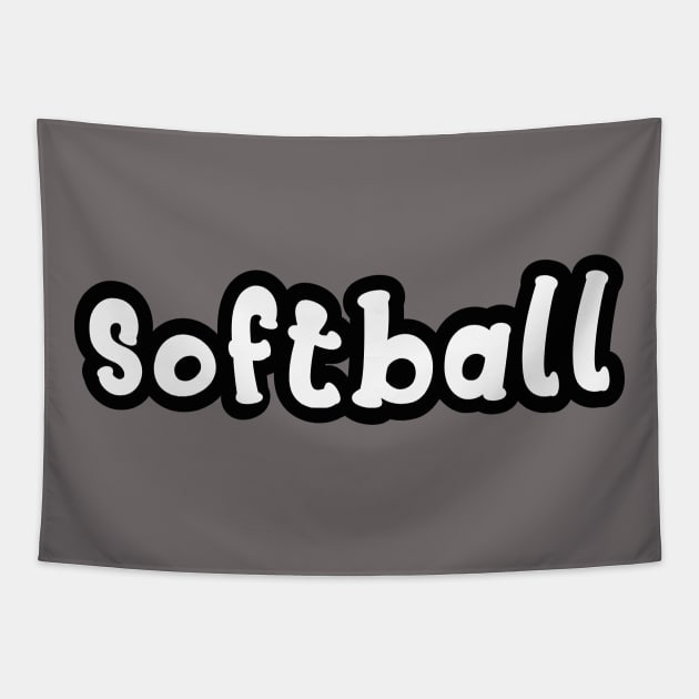 softball Tapestry by martian