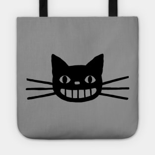 Smiling Black Cat Tote