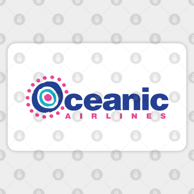 Oceanic Airlines - LOST - Oceanic Airlines - Sticker