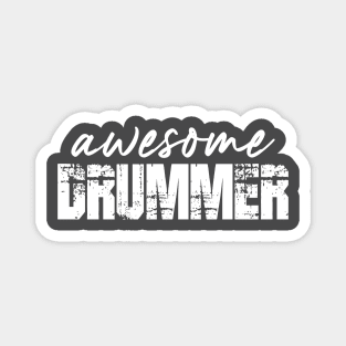 Awesome Drummer Magnet