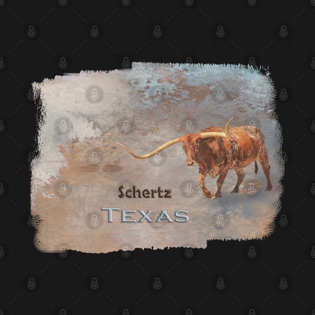 Longhorn Bull Schertz by Elisabeth Lucas