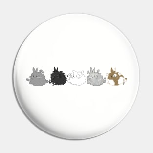 Dust bunny conga Pin