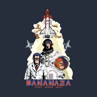 BANANAZA : Space Monkey Team T-Shirt