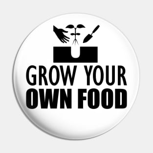 Backyard Farmer - Grow your own food Pin