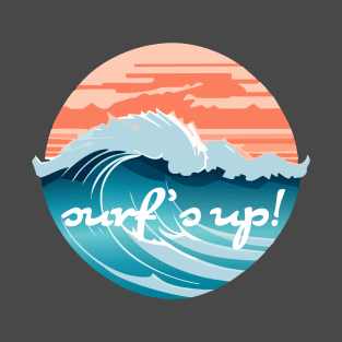 Surf's up! Vintage Design T-Shirt