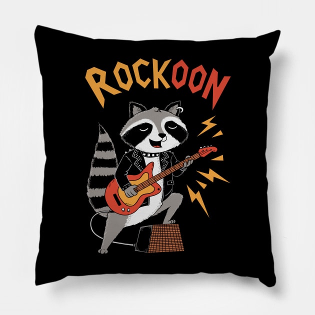 Rockoon Pillow by coffeeman