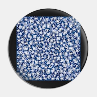 Little Bitty Buds - Digitally Illustrated Flower Pattern for Home Decor, Clothing Fabric, Curtains, Bedding, Pillows, Upholstery, Phone Cases and Stationary Pin