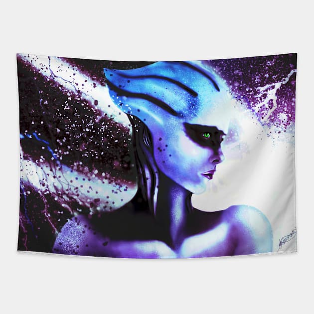 peebee Tapestry by shesarebell