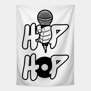 Hip Hop (Black Record) Tapestry