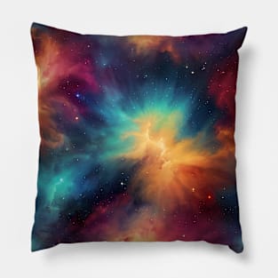 Nebula inspired pattern Pillow