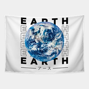 Earth Brutalism Design Tapestry