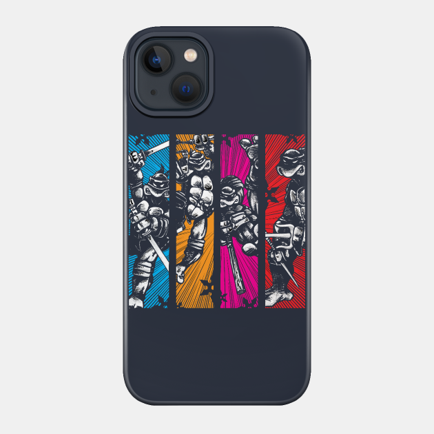 TMNT_Coming At Ya!! - Ninja Turtles - Phone Case