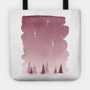 Watercolor nightsky Tote