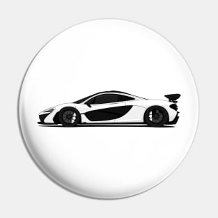 MCLAREN P1 WHITE Pin