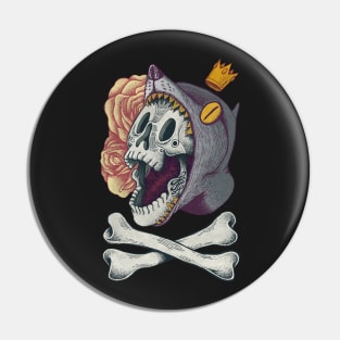 Day of the dead skull Pin