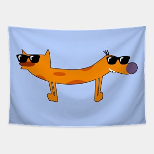 Cool Catdog Tapestry