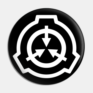 SCP Foundation Insignia (White) Pin