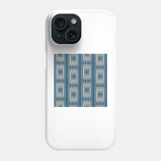 Digitized Aztec Navajo Pattern Faux Woven Phone Case