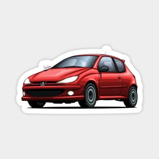 Peugeot 206 RC - Red Magnet